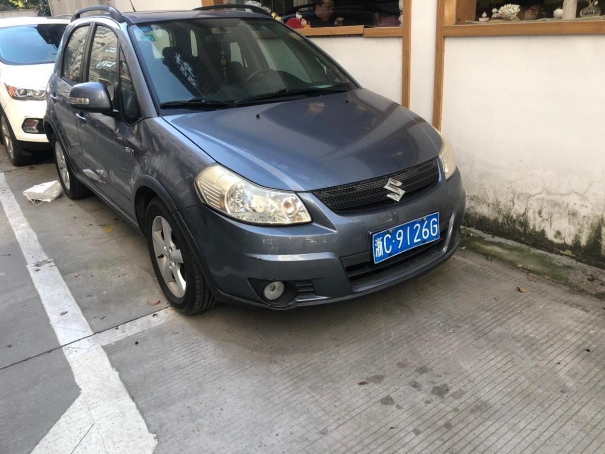 温州2009年6月铃木天语sx42009款两厢16l自动运动型蓝色自动档
