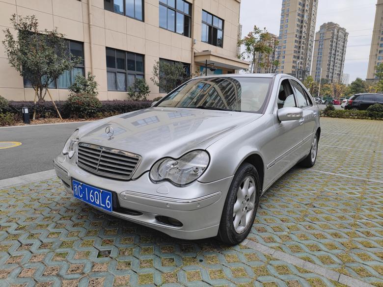 【温州二手车】2003年9月_二手奔驰 奔驰c级 2004款 c 200k_价格3.