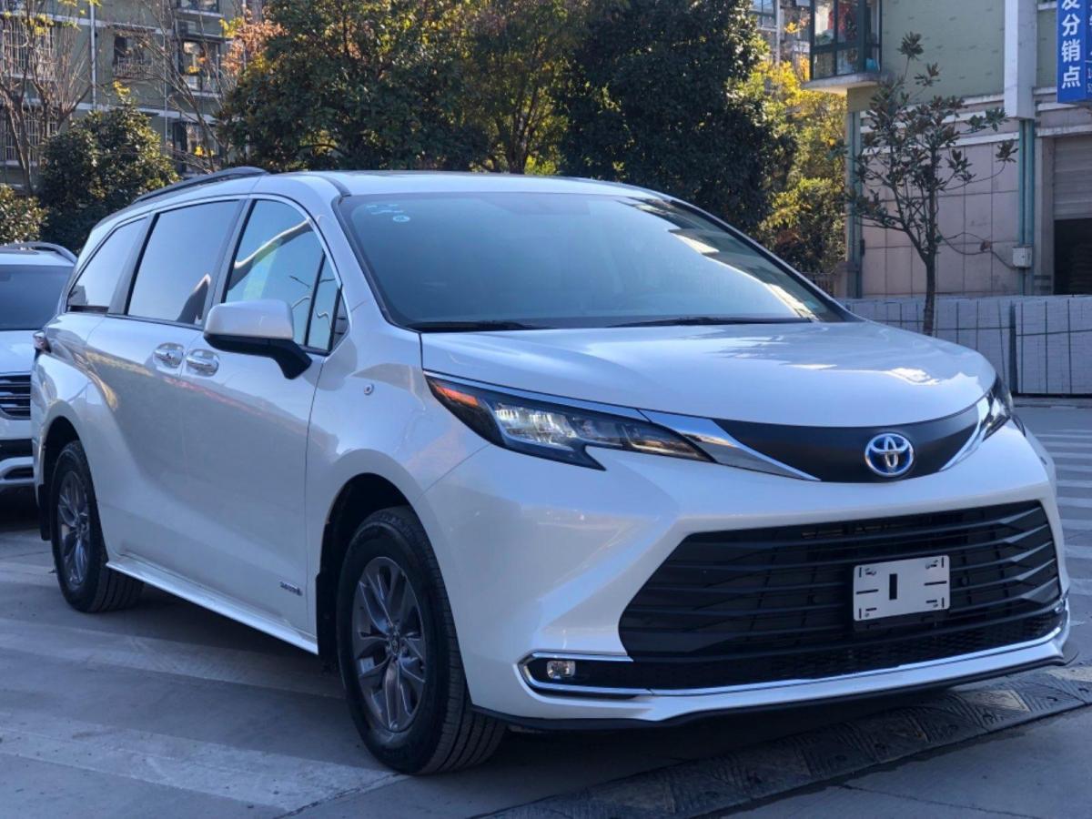 丽水未上牌丰田赛那sienna25l双擎全进口墨西哥两驱xle版自动档