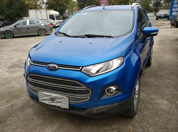 【合肥】2014年3月 福特 翼搏 1.5 尊贵型 蓝色 手动挡