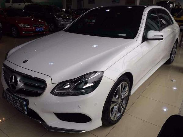 【北京】2014年7月 奔驰 e级 2015款 e260 l 2.0t 豪华型 白色 自动档