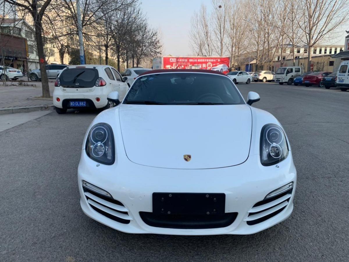 枣庄2013年12月保时捷boxster2013款27l银灰自动档