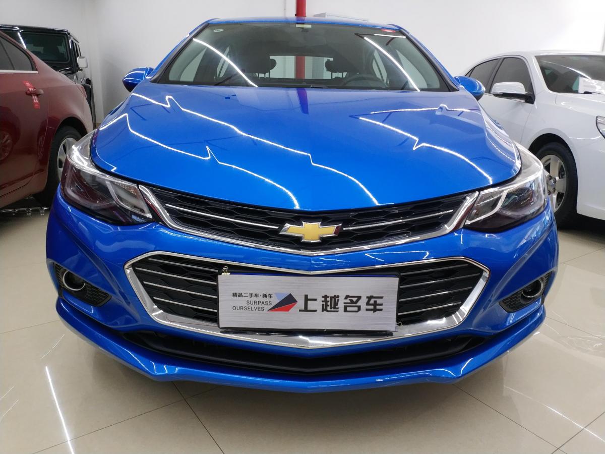 深圳2017年04月雪佛兰科鲁兹2017款14tdcg领锋版蓝色自动档