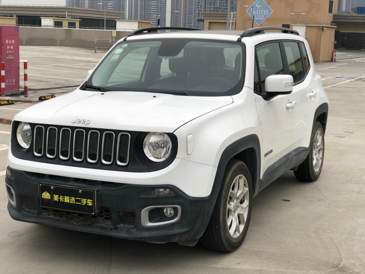 珠海2018年3月jeep自由侠2017款180tdct劲能版白色自动档
