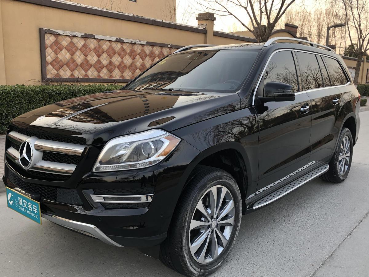 济南2016年2月奔驰奔驰gl级奔驰gl级2016款gl4504matic美规版黑色自动
