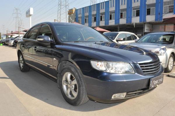 【杭州】2008年5月 现代 雅尊 2.7 豪华型 蓝色 手自一体