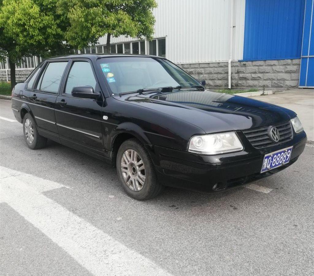 驻马店2006年9月大众桑塔纳2006款18l手动舒适型黑色手动挡