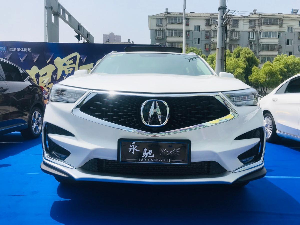 芜湖2019年5月讴歌rdx2019款20t钻享99魅版shawd白色手自一体