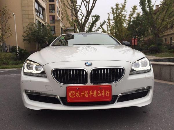 宝马 宝马6系  2013款 640i xDrive 双门轿跑车 3.0T