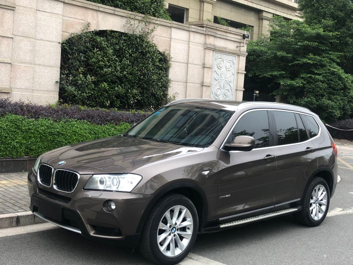 温州2013年6月宝马宝马x32013款xdrive20i豪华型香槟色手自一体