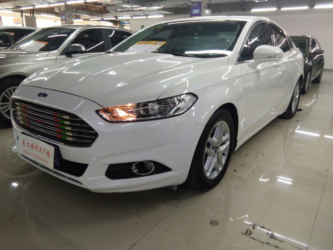 蚌埠2016年11月福特蒙迪欧2017款ecoboost180豪华型白色自动档
