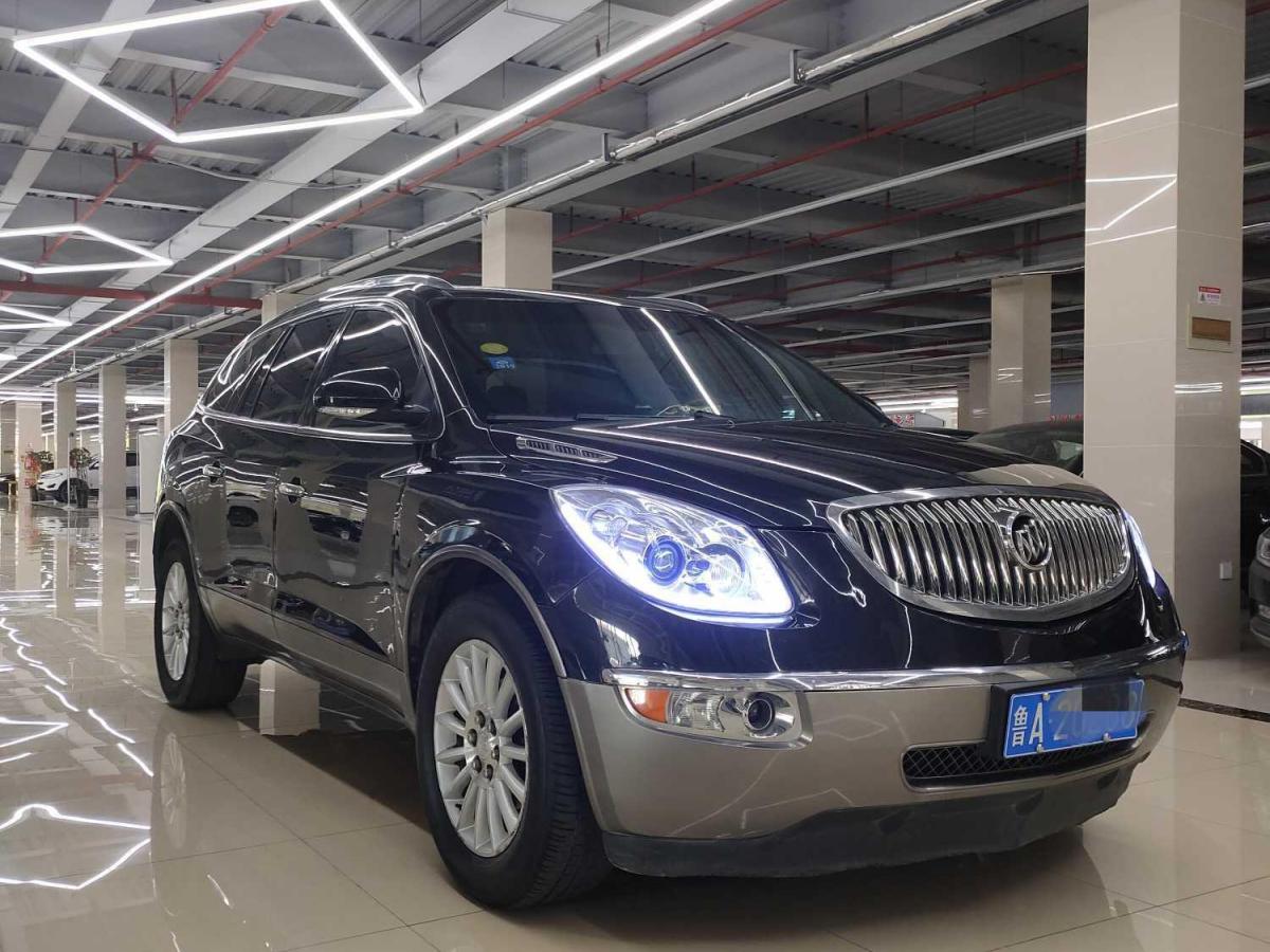 济南2010年10月别克昂科雷2010款36l精英版黑色手自一体