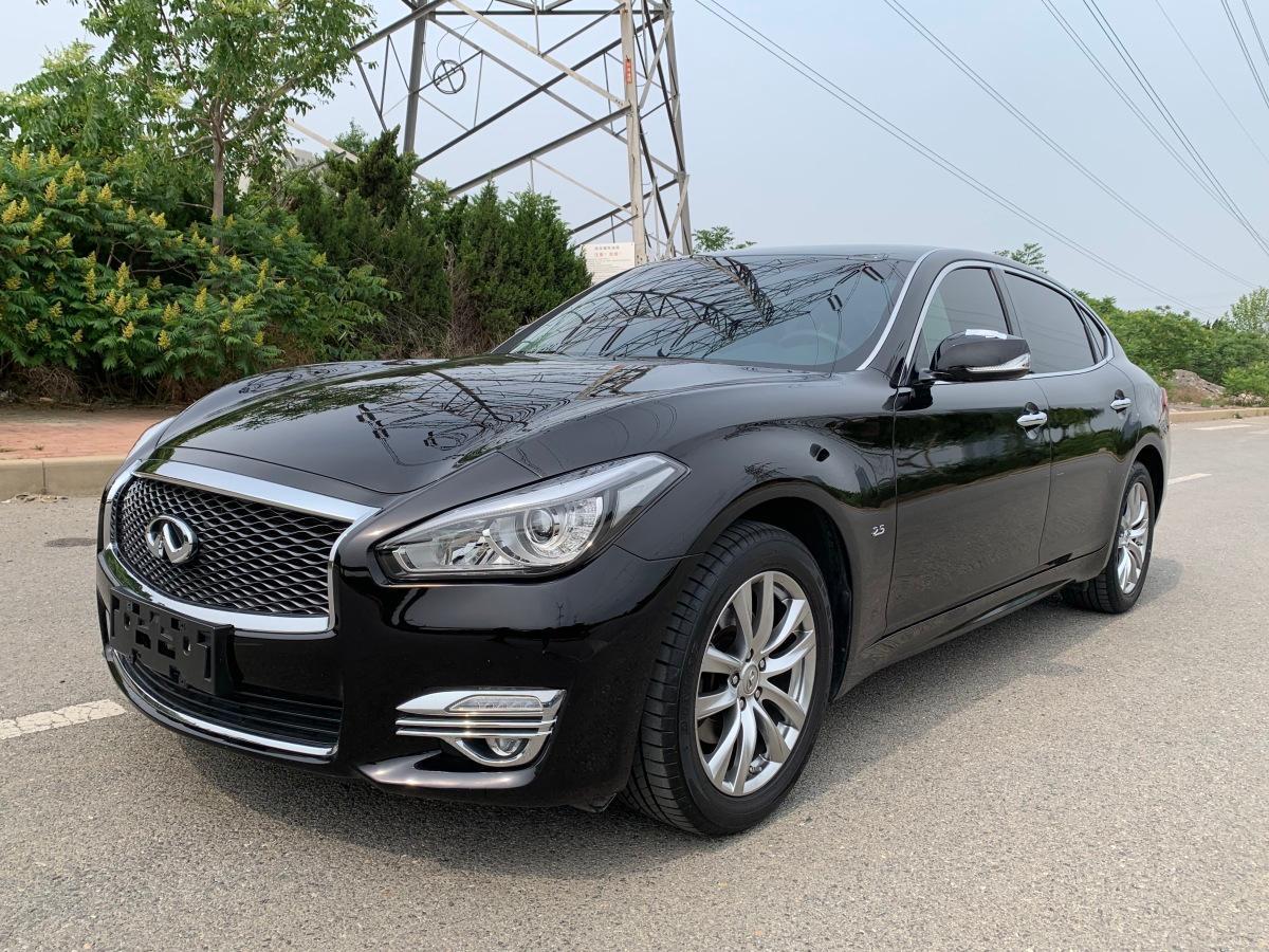 大连2017年3月英菲尼迪q702017款q70l25l精英版黑色手自一体