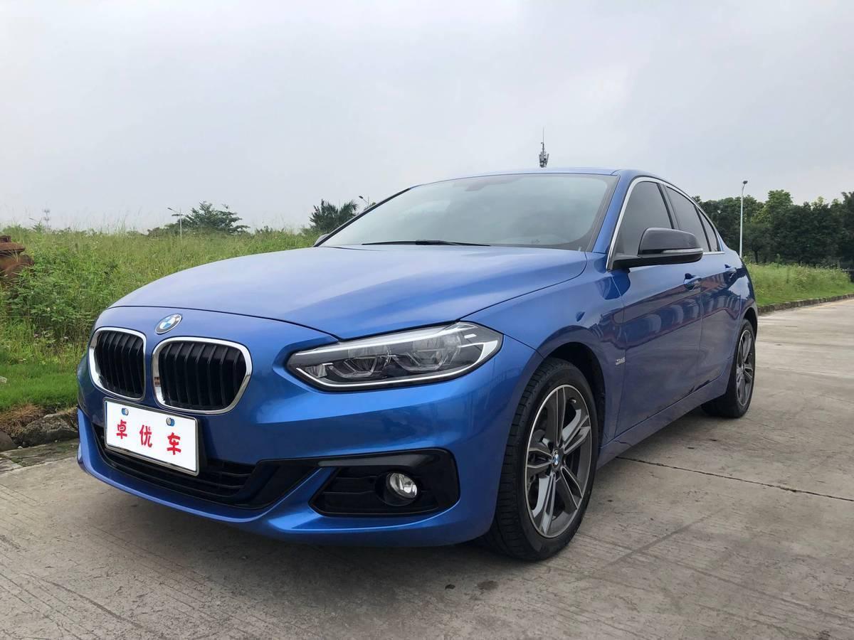 广州2017年12月宝马宝马1系2018款118i运动型蓝色手自一体
