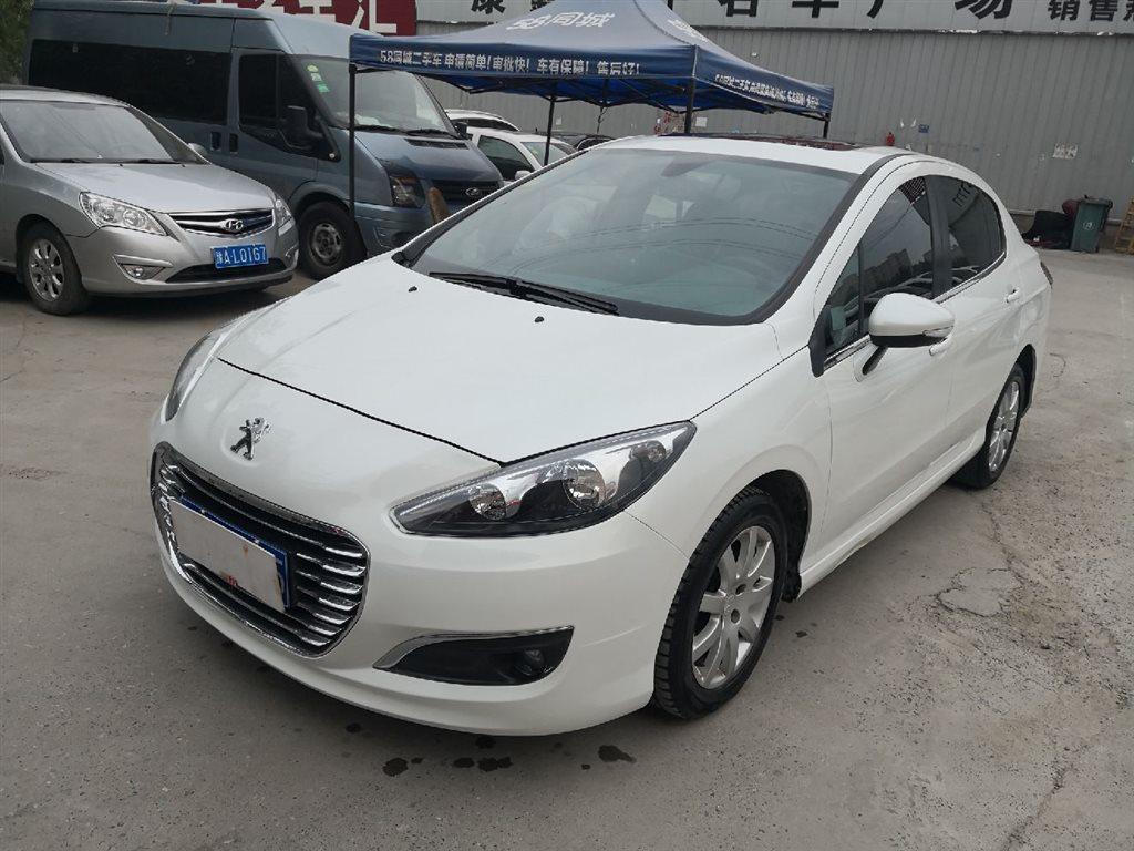 安阳2014年8月标致3082014款乐享版经典16l手动风尚型白色手动挡