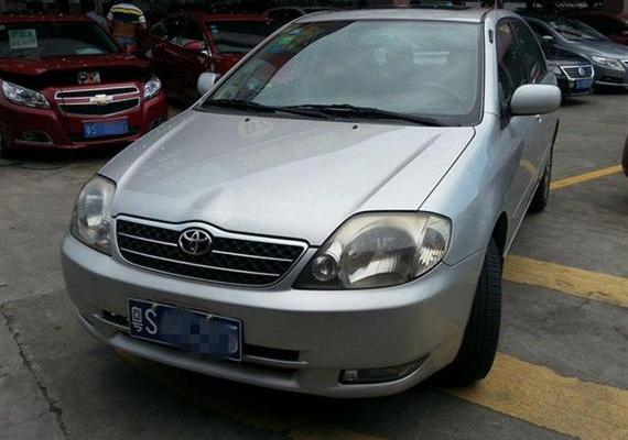 【东莞】2003年6月 丰田 花冠 花冠 2002款 1.8l 自动 灰色 自动档