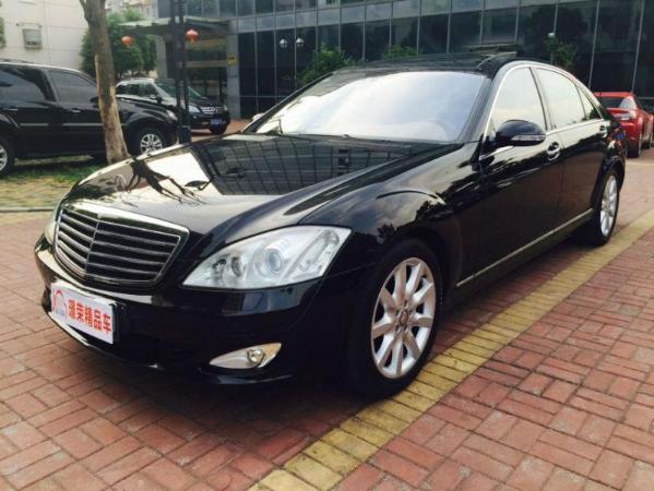 【上海】2008年4月 奔驰 s级 s500l 5.5 四驱版 黑色 手自一体