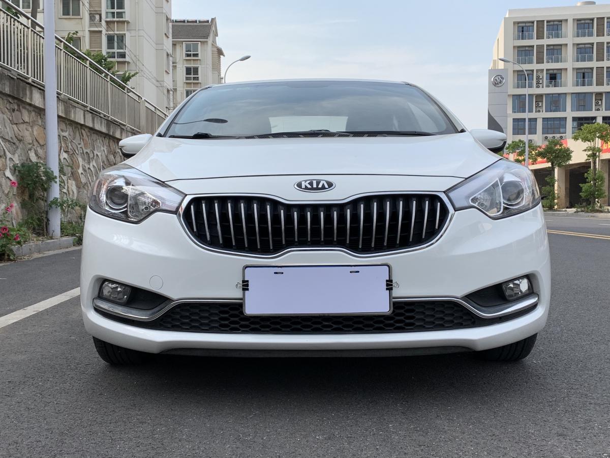 【镇江】2014年4月 起亚 k3 2013款 1.6l 手动gls 白色 手动挡