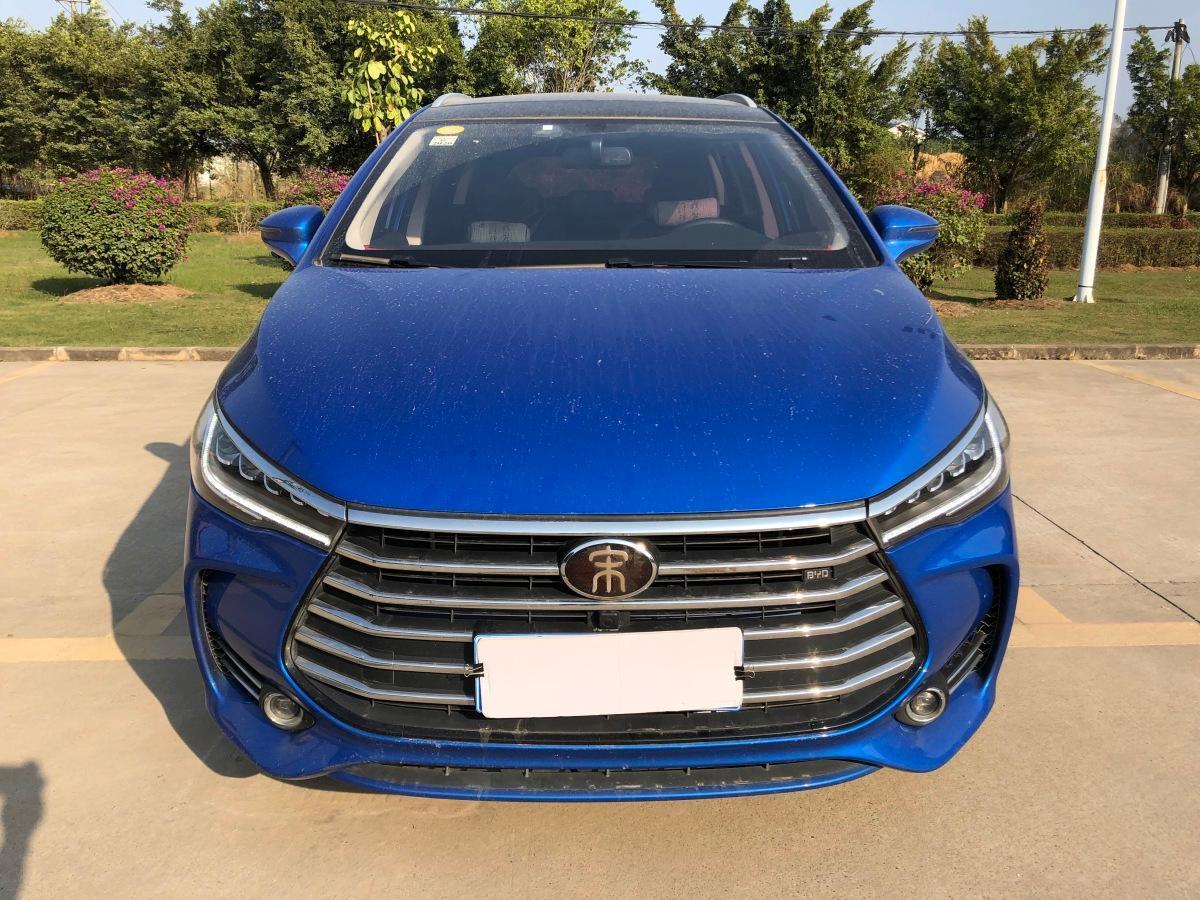 梧州2018年11月比亚迪宋max2017款15t自动智联尊贵型7座蓝色自动档