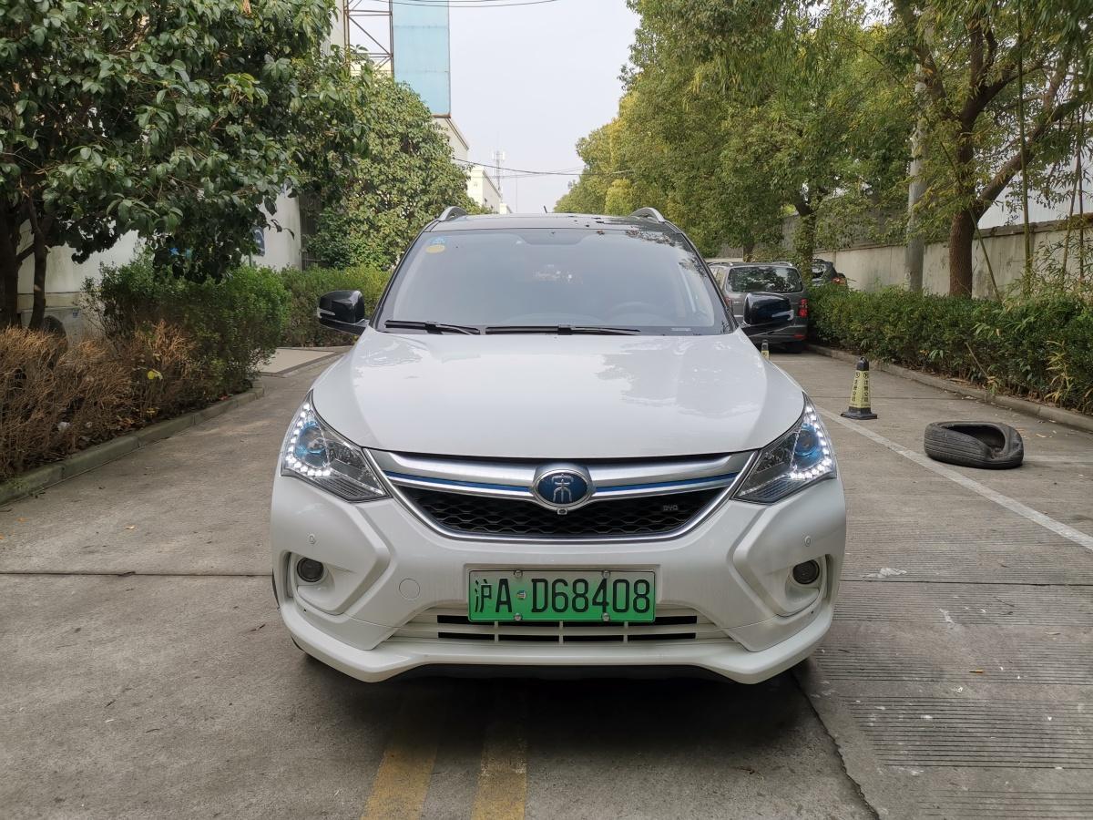 上海2017年12月比亚迪宋新能源2018款宋ev400智联进享型白色自动档