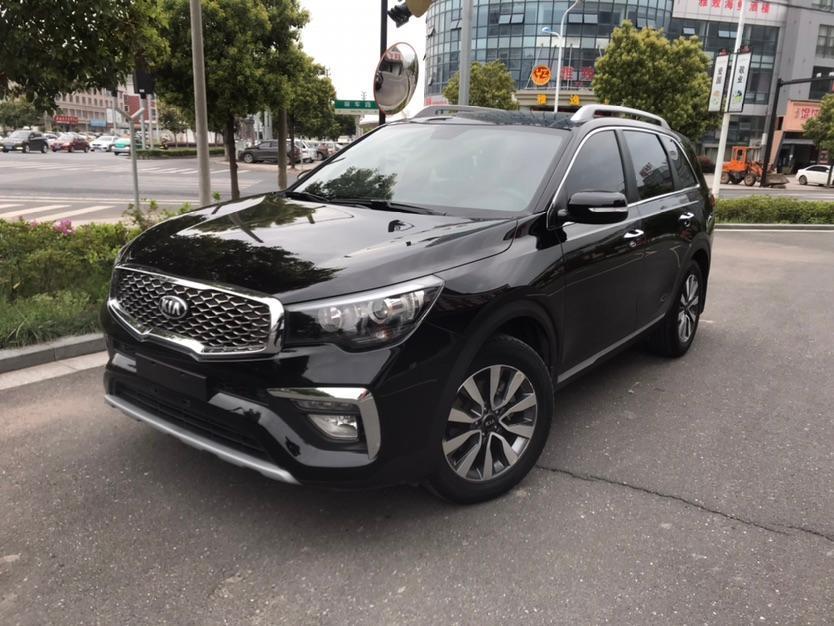 金华2017年10月起亚kx72017款20t自动两驱gls7座黑色手自一体