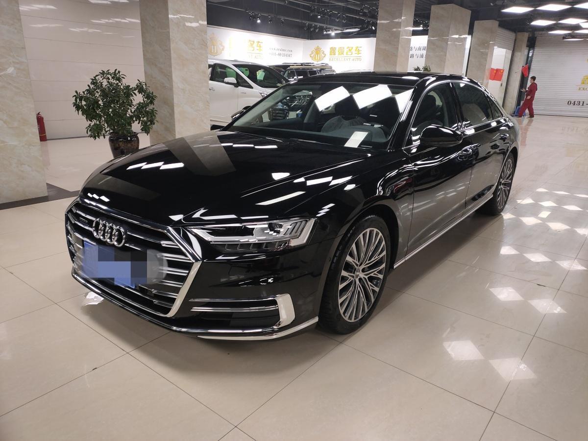长春2019年11月奥迪奥迪a82019款a8l50tfsiquattro豪华型黑色手自一体