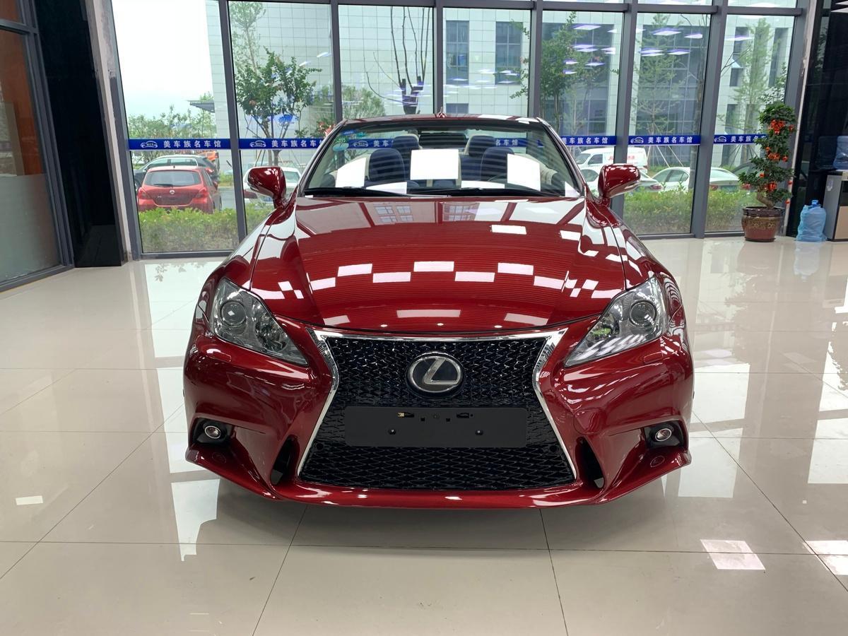金华2010年1月雷克萨斯is2009款300c红色手自一体