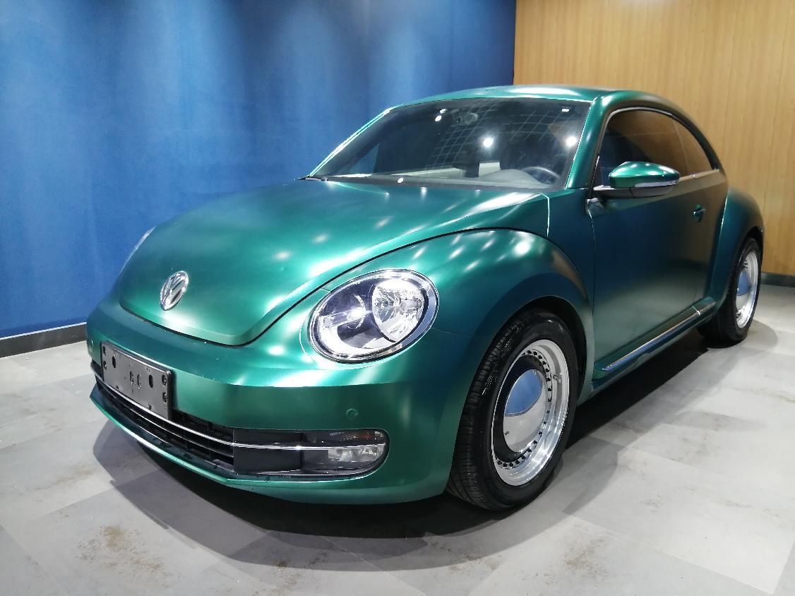 【青岛】2016年3月 大众 甲壳虫 2015款 280tsi 绿色 自动档