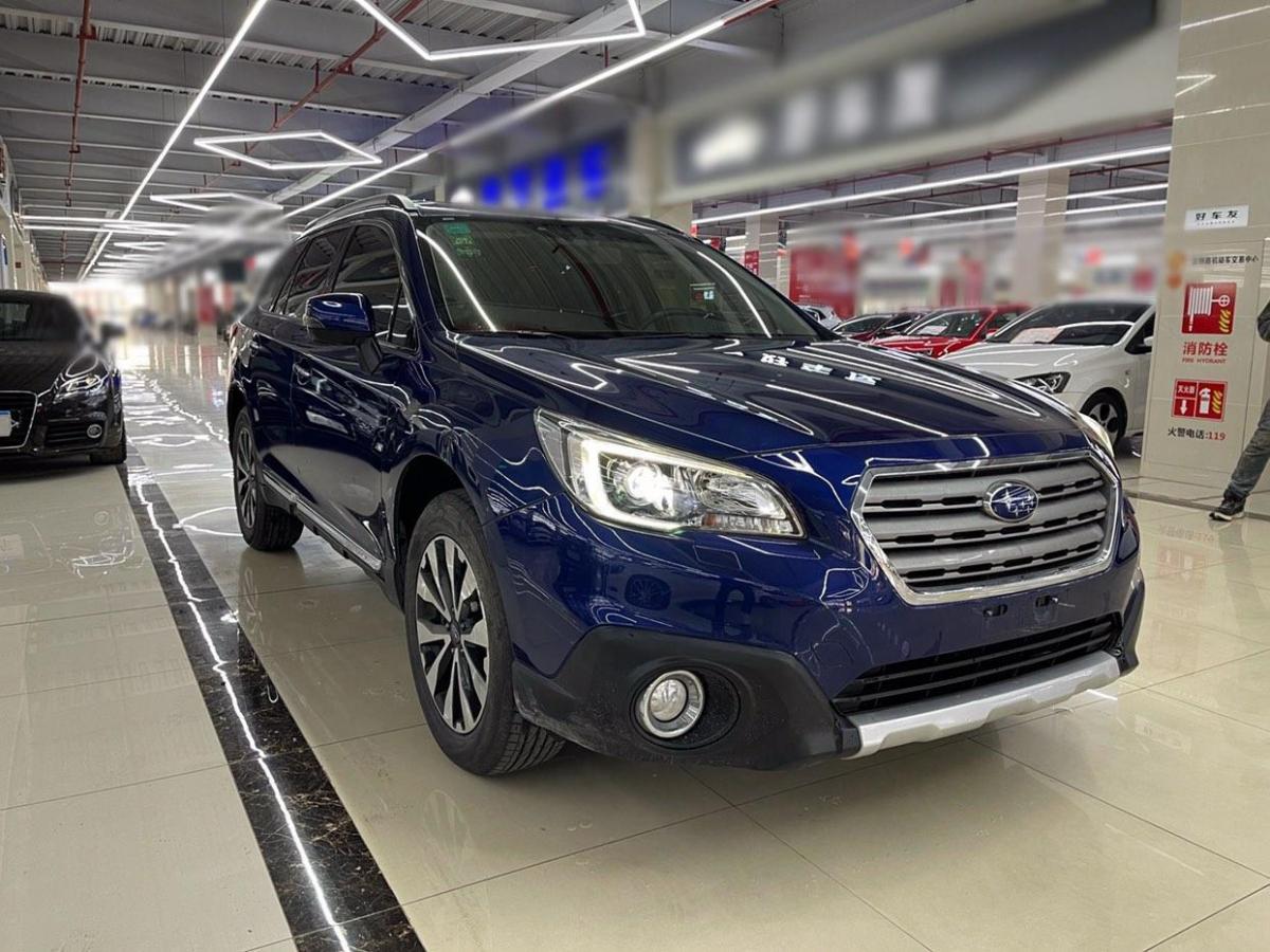 【济南】2015年6月 斯巴鲁 傲虎 2015款 2.5i 运动导航版 自动档