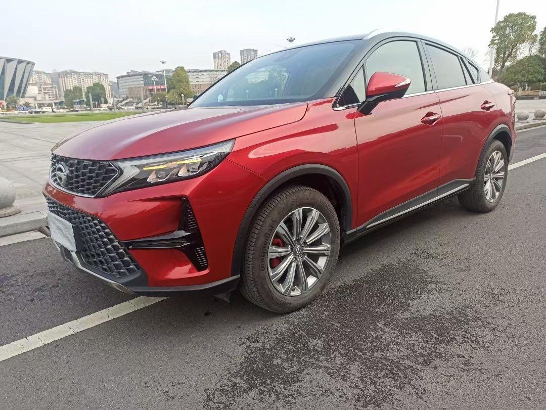 台州2020年6月广汽传祺传祺gs4coupe2020款coupe270t自动尊享版红色