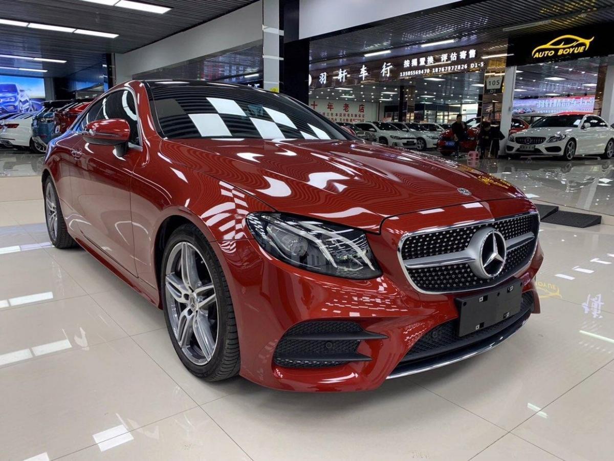 【金华】2020年8月 奔驰 奔驰e级 2020款 e 260 轿跑车 红色 手自一体