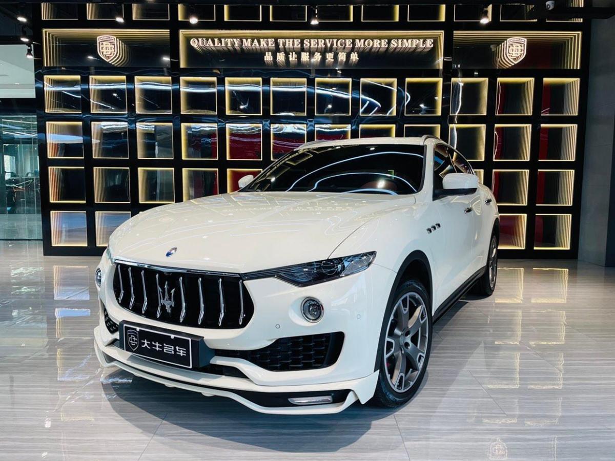 合肥2018年6月玛莎拉蒂levante2018款30t350hp标准版白色手自一体