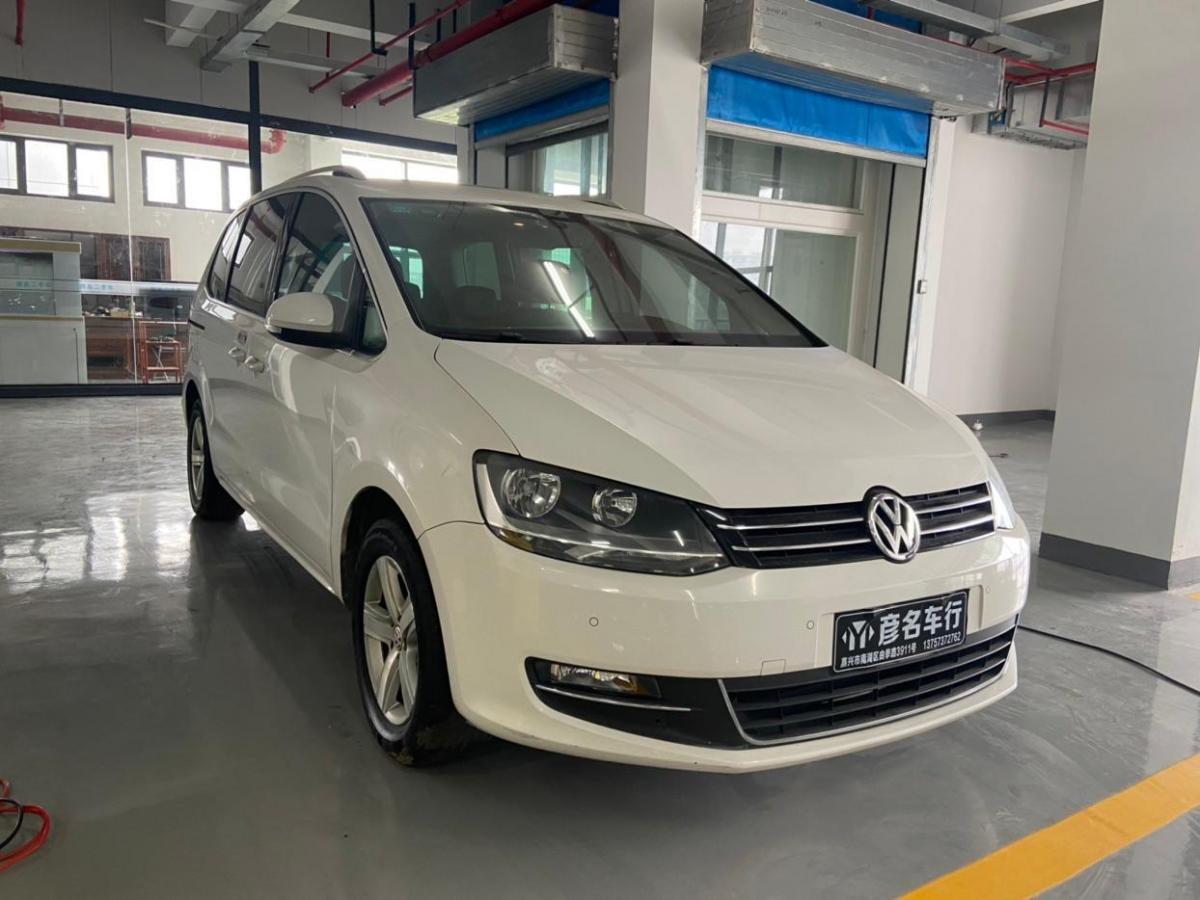 嘉兴2013年1月大众夏朗2013款20tsi豪华型白色自动档