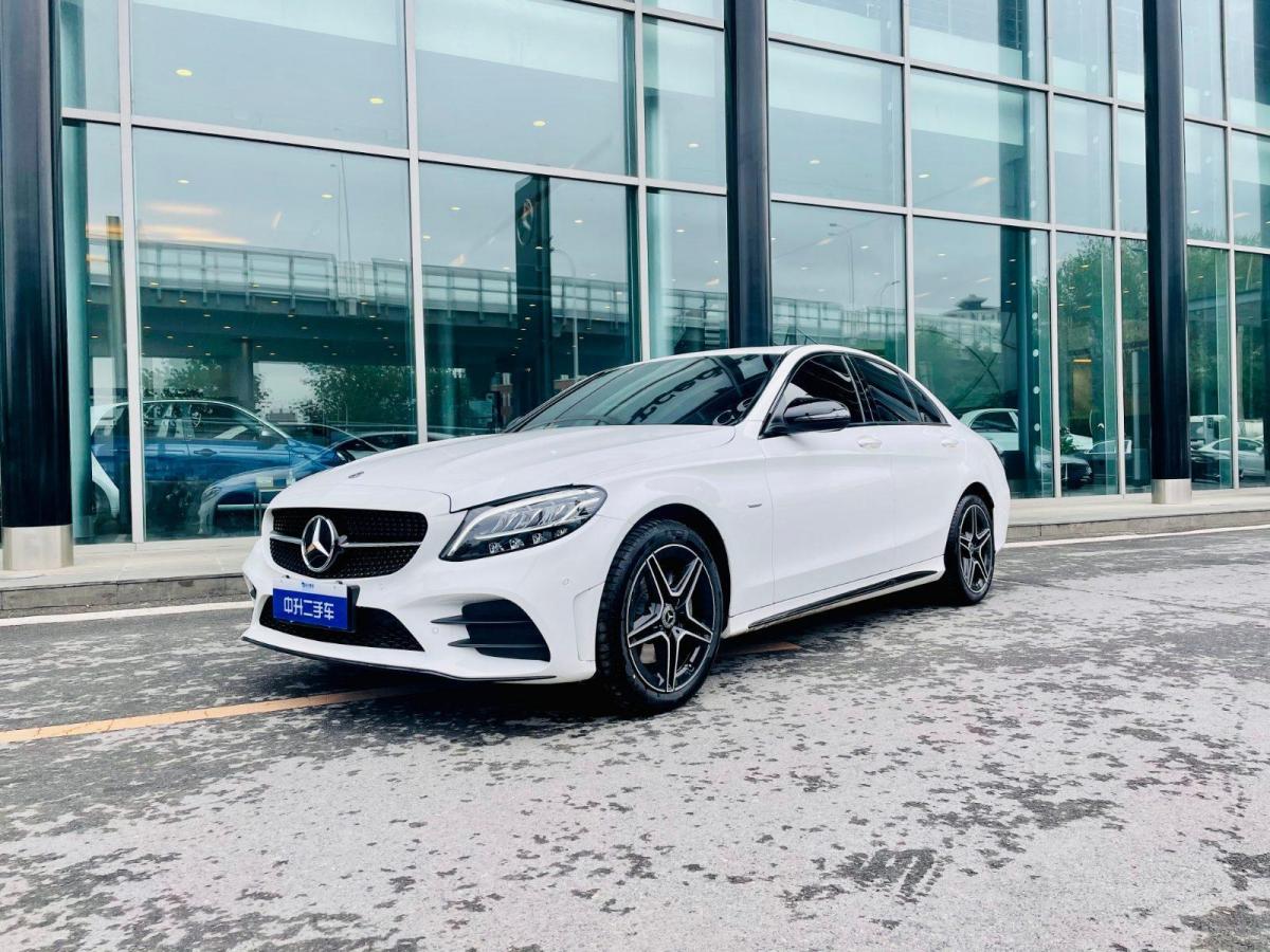 大连2020年11月奔驰奔驰c级2021款c260星耀臻藏版白色自动档