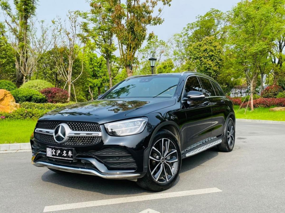 合肥2020年7月奔驰奔驰glc2021款glc300l4matic动感型黑色手自一体