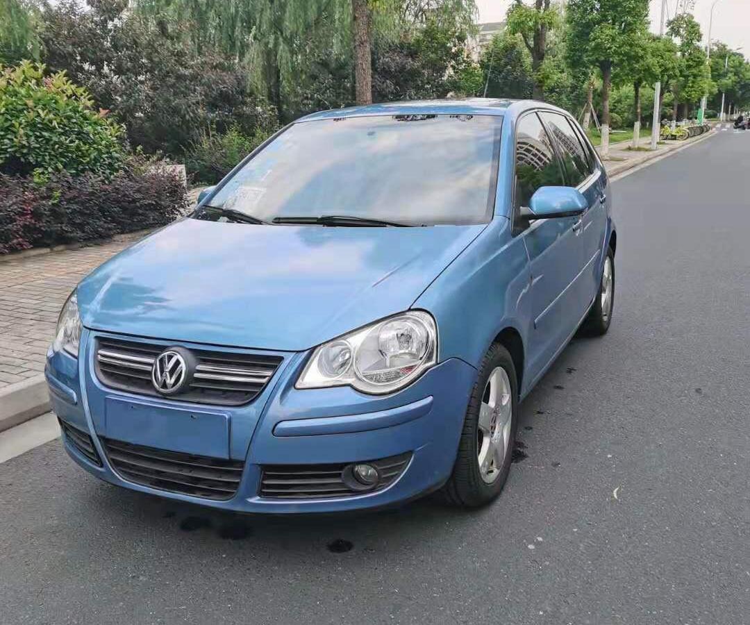 苏州2009年9月大众polo2009款劲情16l自动风尚版蓝色手自一体