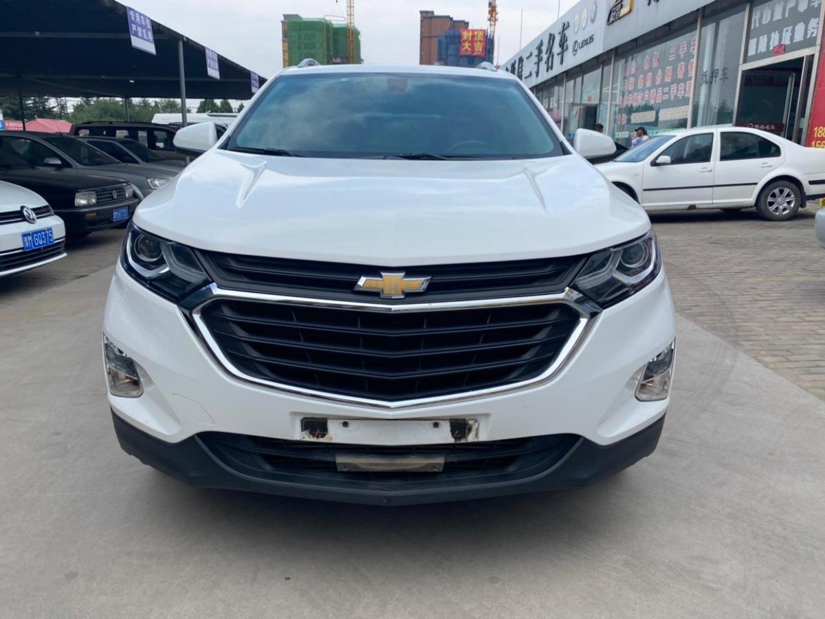 三门峡2017年12月雪佛兰探界者2018款535t自动领界版白色手自一体