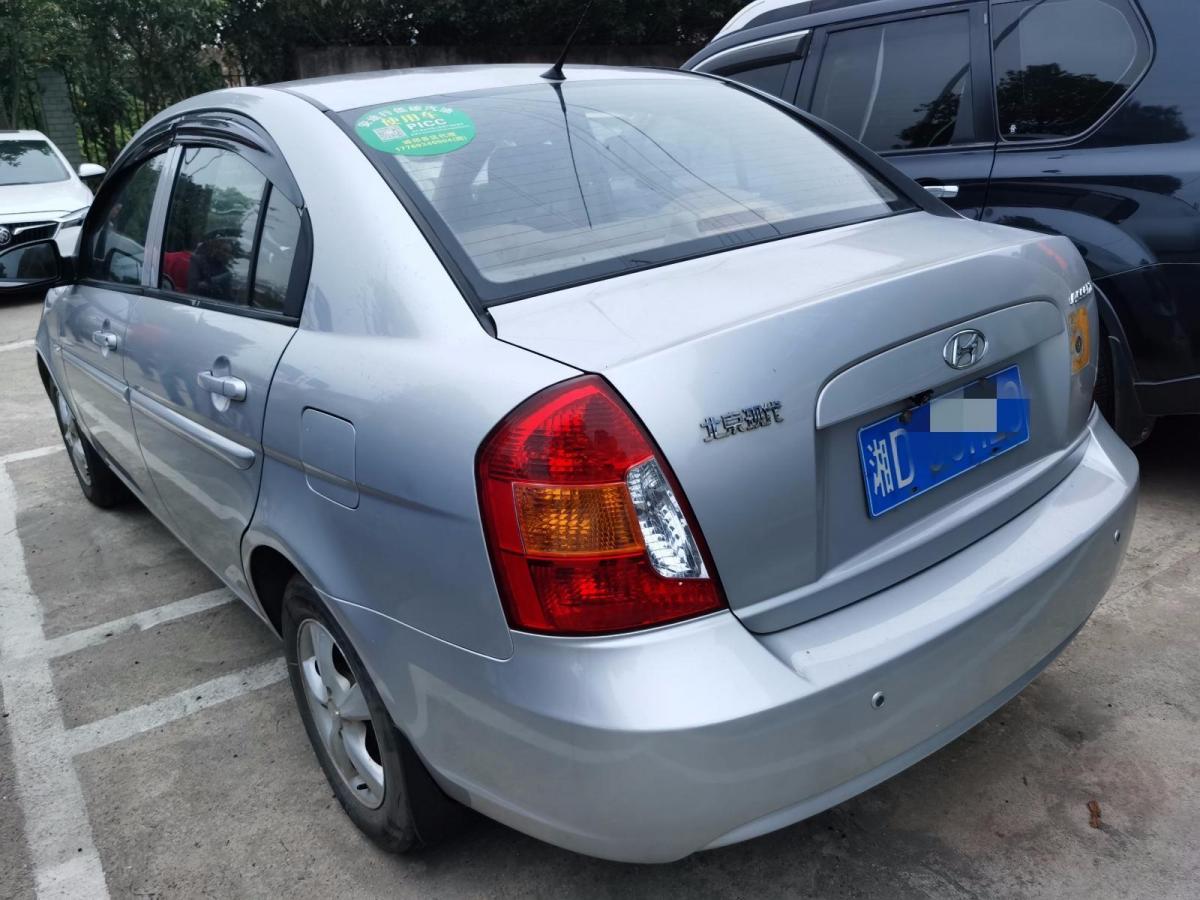 【衡阳】2009年3月 现代 雅绅特 2009款 1.4手动舒适导航型 手动挡