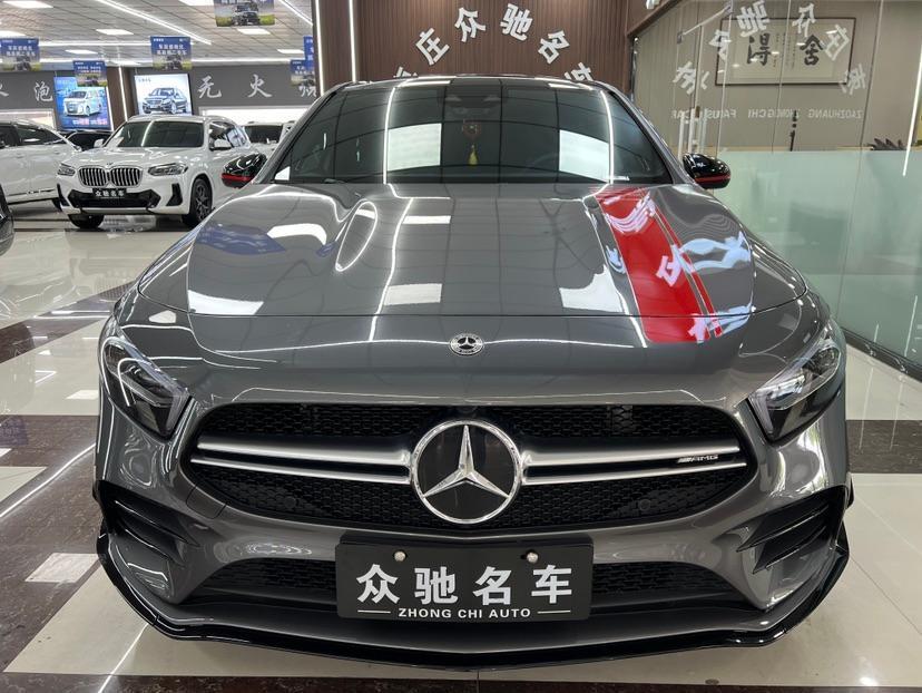 奔馳 奔馳A級AMG  2022款 AMG A 35 L 4MATIC 熾夜特別版圖片