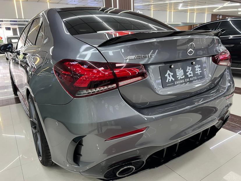 奔馳 奔馳A級AMG  2022款 AMG A 35 L 4MATIC 熾夜特別版圖片