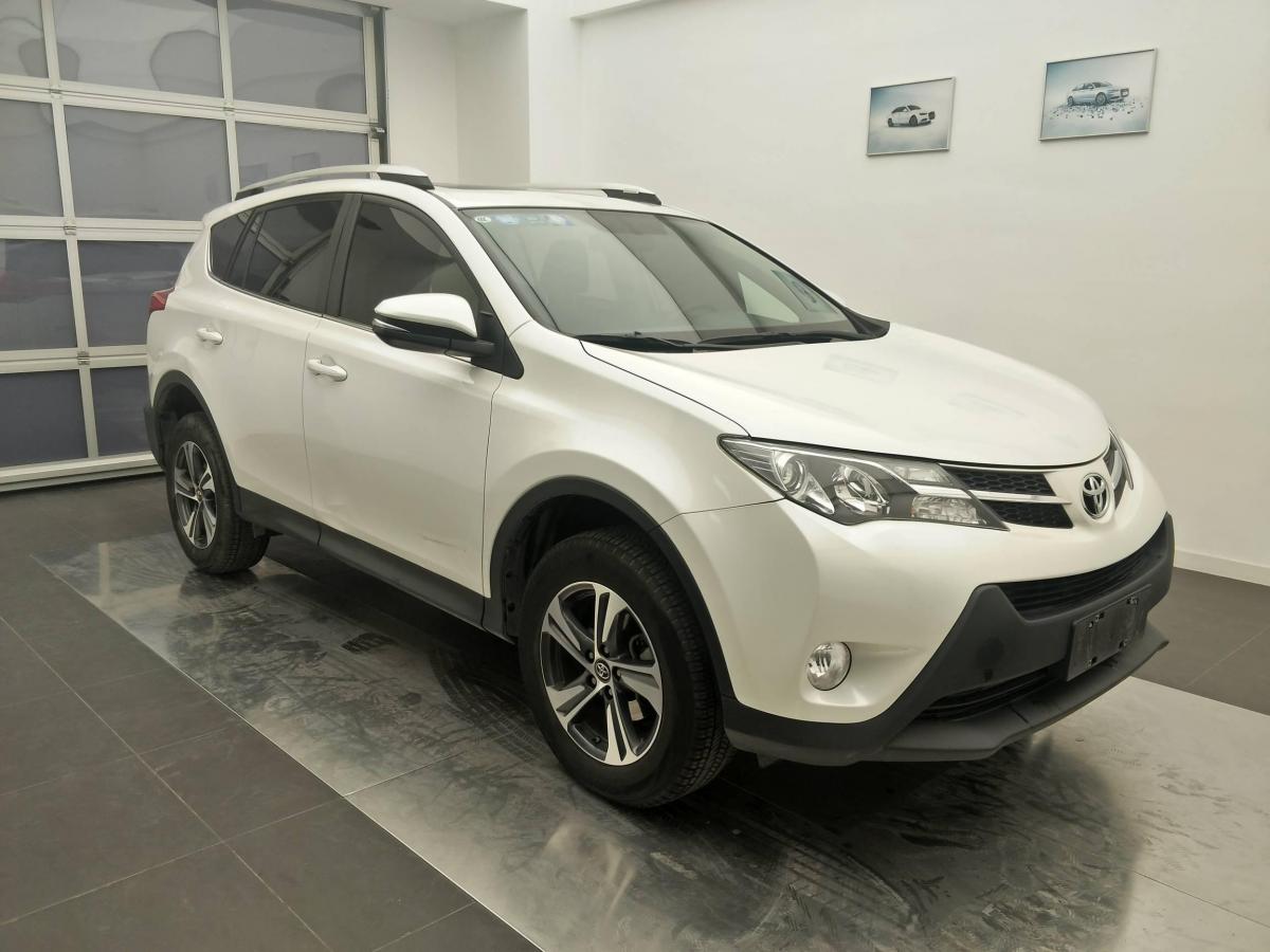 【葫芦岛】2016年07月 丰田 rav4 2015款 2.0l cvt风尚版 白色 自动档