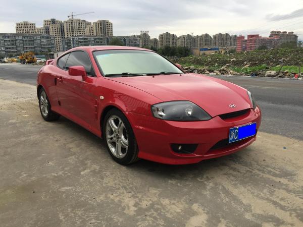 【温州】2005年3月 现代 酷派 2.7 fx 红色 自动档