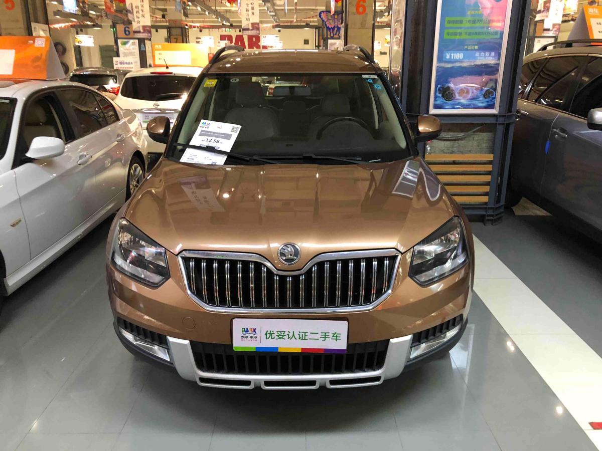 【潍坊】2016年10月 斯柯达 yeti 2014款 1.8tsi dsg极地版 自动档