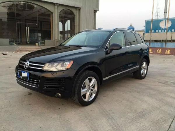 【北京】2012年8月 大众 途锐 3.0tdi v6柴油豪华型 黑色 手自一体