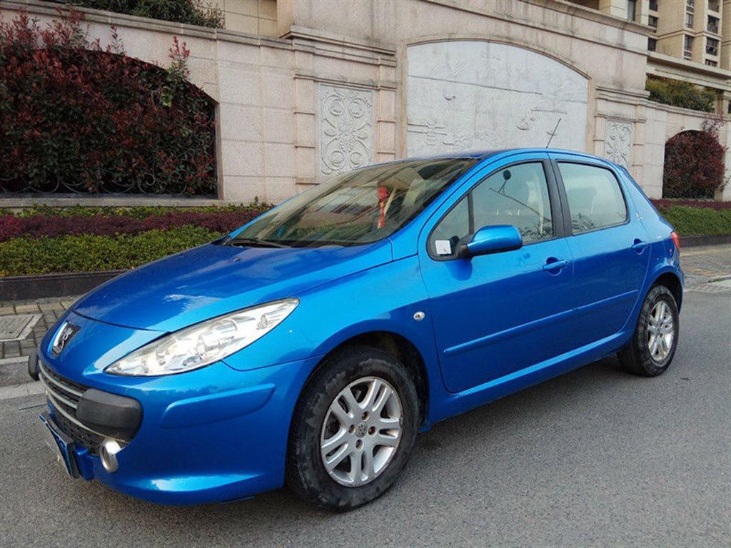 温州2008年4月标致3072008款两厢16l手动精致版手动挡