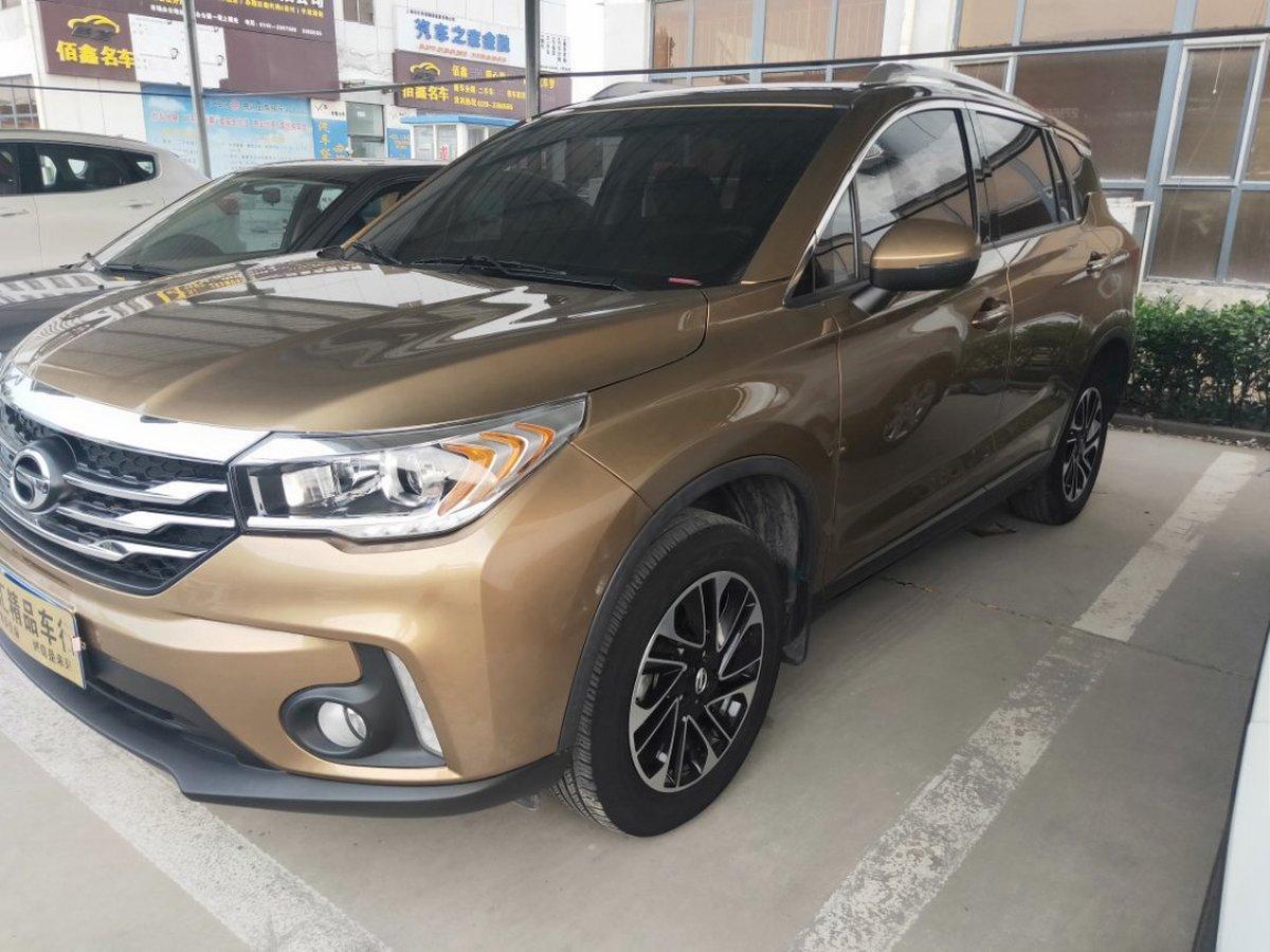 邢台2016年9月广汽传祺gs42015款200t手动精英版香槟色手动挡