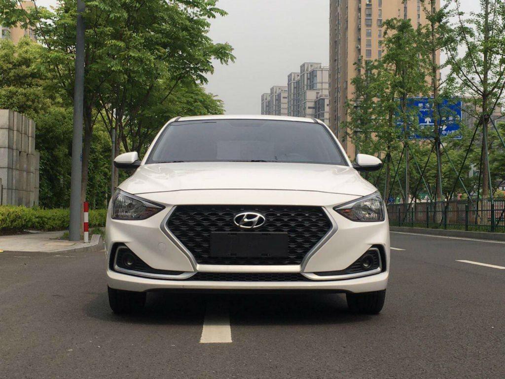 宁波2018年9月现代悦动2018款16l自动悦目版gl白色自动档