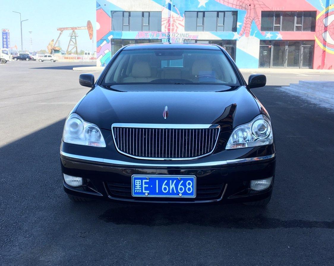 大庆0年6月红旗盛世hq430精英型黑色手自一体