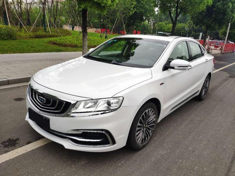 【宁波】2017年12月 吉利博瑞1.8t 4g旗舰版 白色 自动档