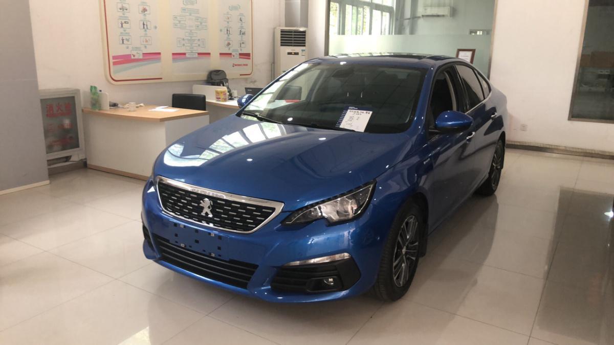 武汉2019年4月标致3082019款230thp自动尊贵版蓝色手自一体